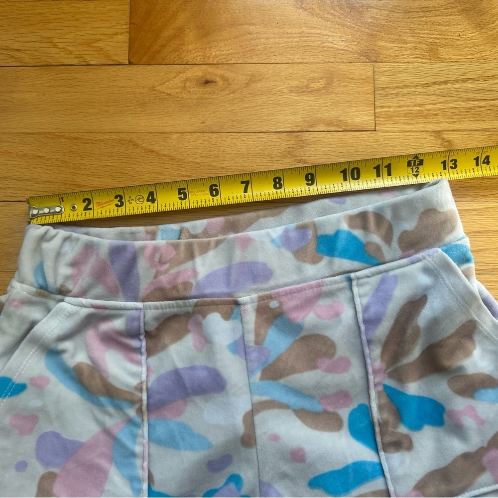 Juicy Couture Velour Floral Wide Leg Lounge Pants - Picture 8 of 10